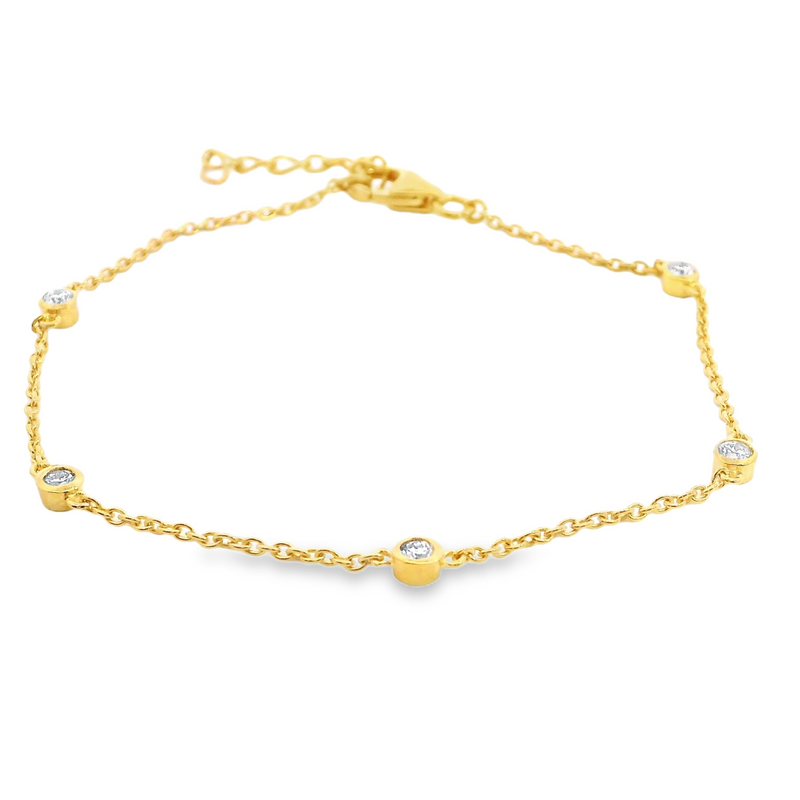 LAB GROWN DIAMONDS by the Yard Bracelet