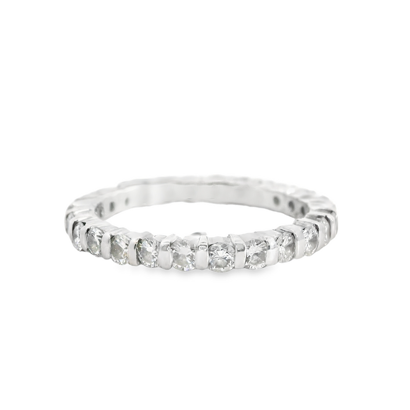 18K WG ETERNITY BAND