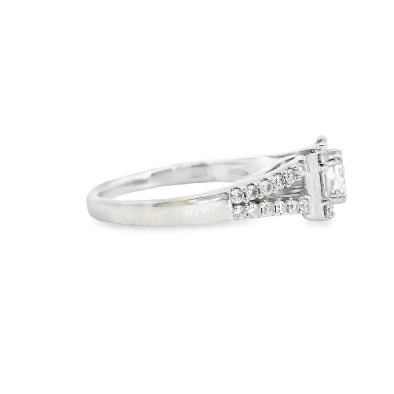 14K WG Diamond Ring