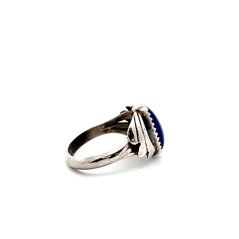 Sterling Silver Lapis Ring