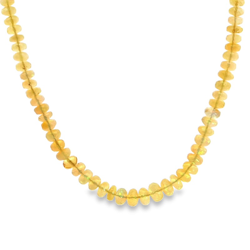 Jay King Faceted Opal Necklace