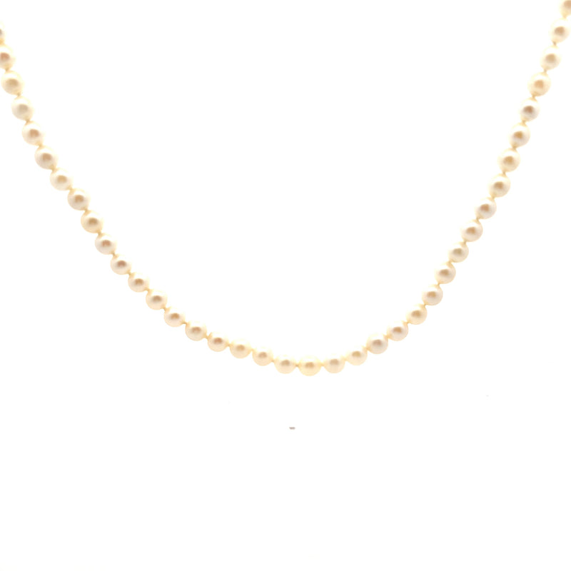 14K WG Pearl Necklace