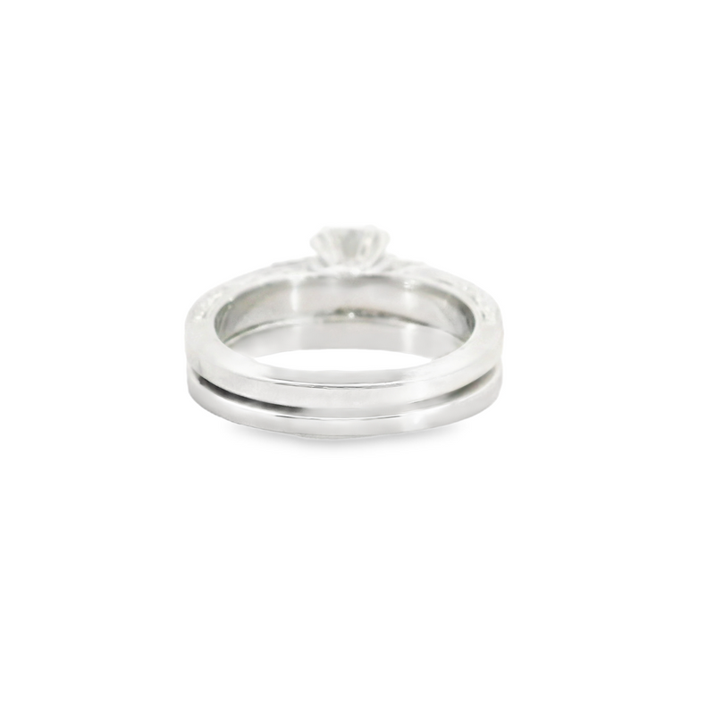 14K WG  DIAMOND WED SET