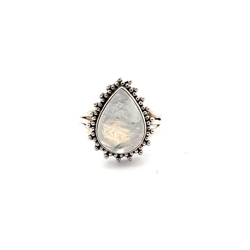 Sterling Silver Moonstone Ring