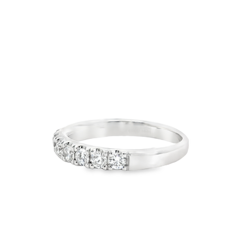 14K WG Diamond Band