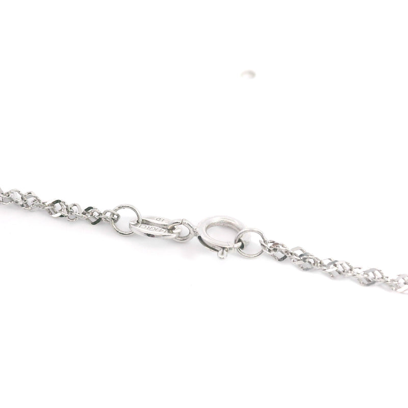 14K WG Loose Rope Chain 17.5"