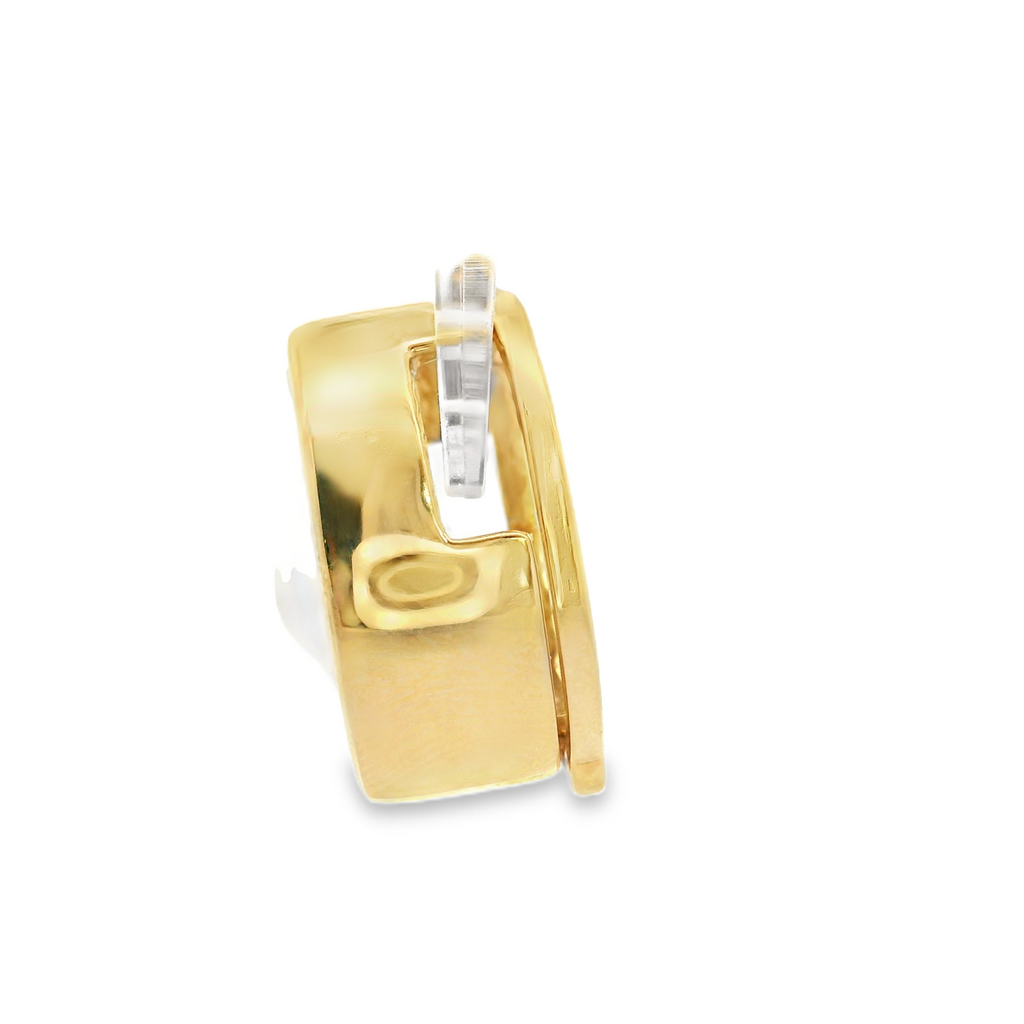 14K YG Blister Pearl Pendant