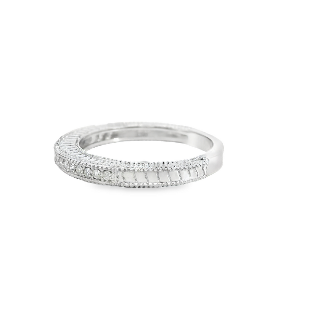 14K WG DIAMOND BAND