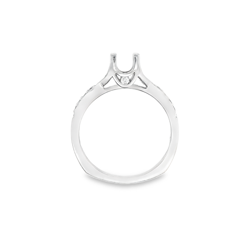 14K WG DIAMOND ENGAGEMENT RING