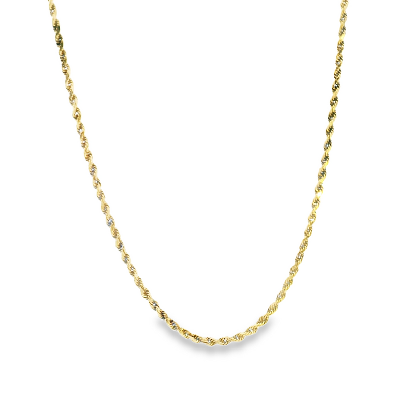 14K YG Rope Chain 20