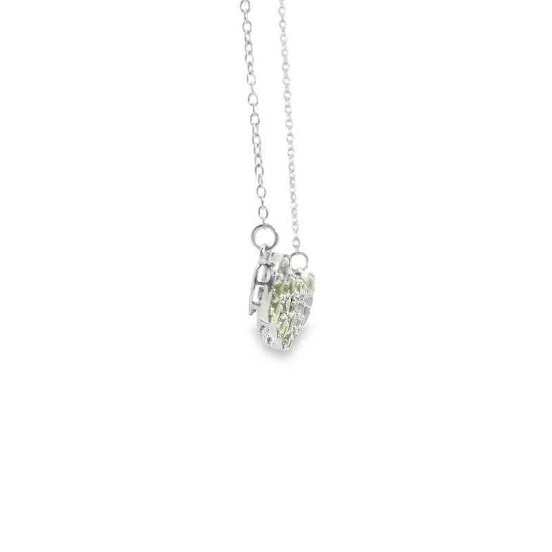 Sterling Silver Peridot Necklace