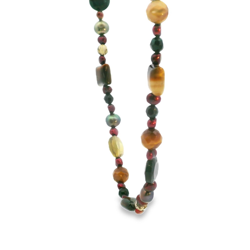 Sterling Silver Gemstone Necklace