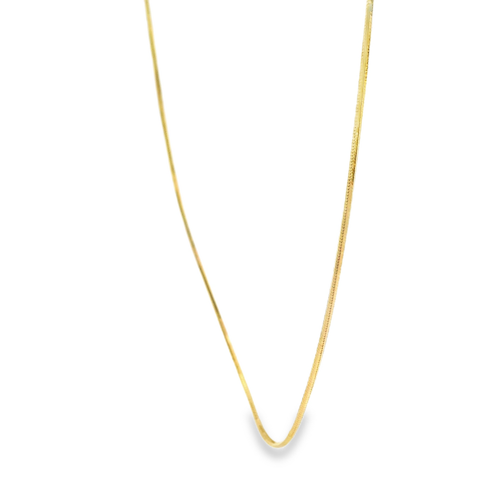 14K YG Snake Chain 18"