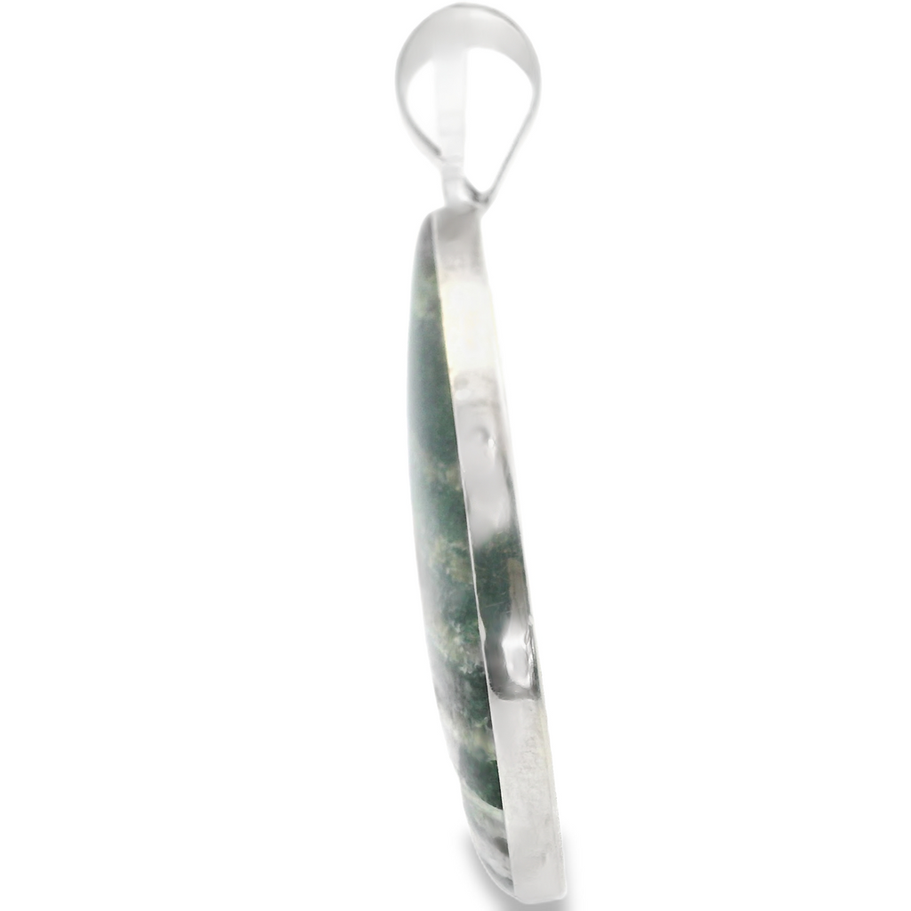 Sterling Silver Zebra Jasper Pendant