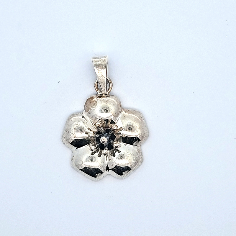 Sterling Silver FLower Charm