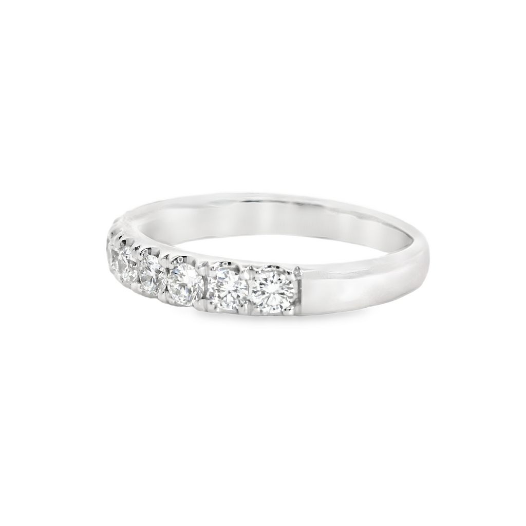 14K WG DIAMOND BAND