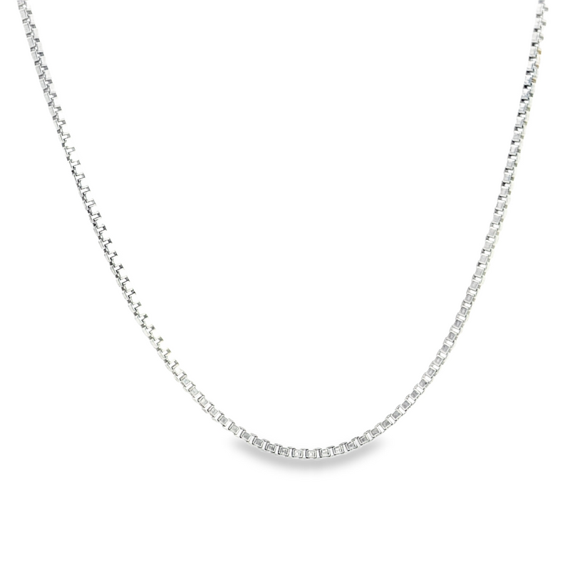 Sterling Silver 24" Box Chain