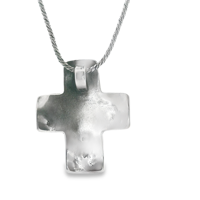 Silpada Sterling Silver "Beloved" Cross necklace