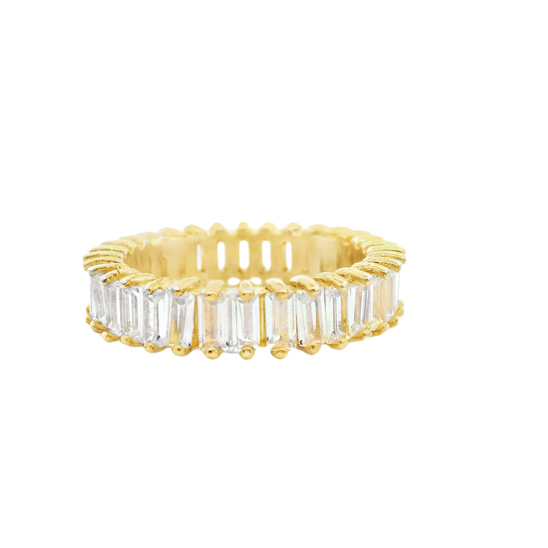 Gold Plated Eternity Band