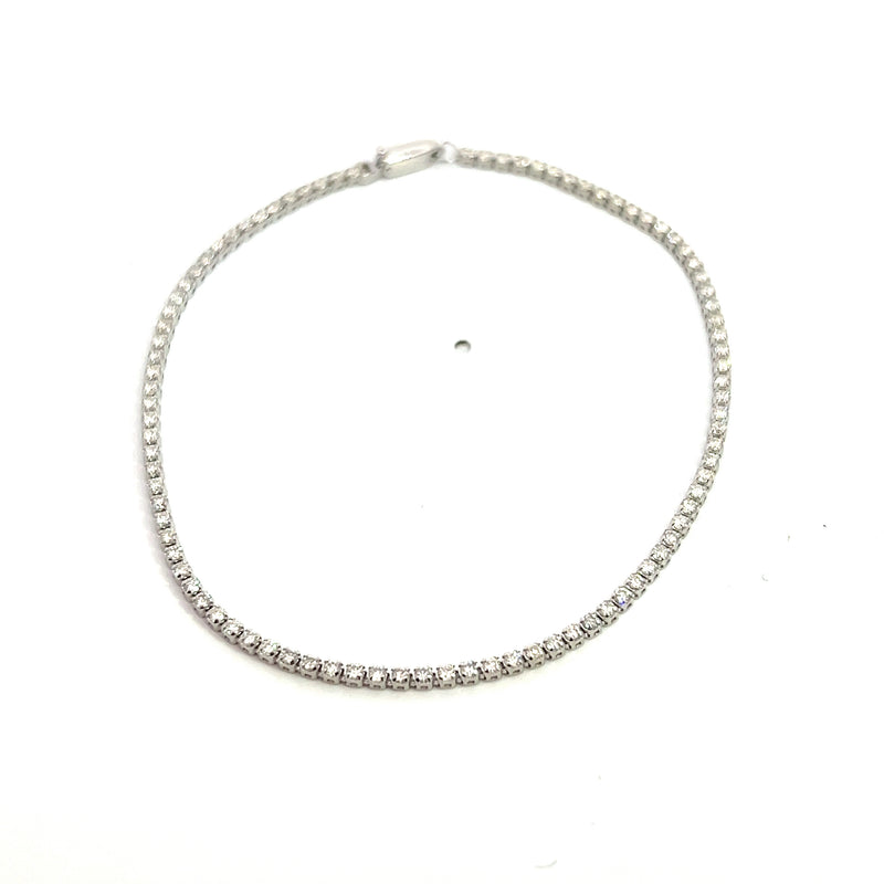 14K WG Diamond Tennis Bracelet