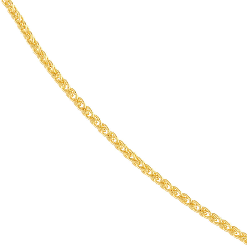 14K YG Wheat Chain 16"