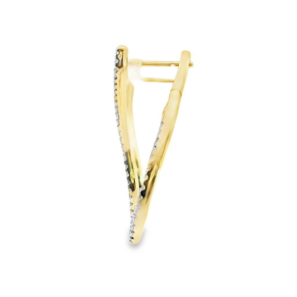 Gold Plated CZ Earrings