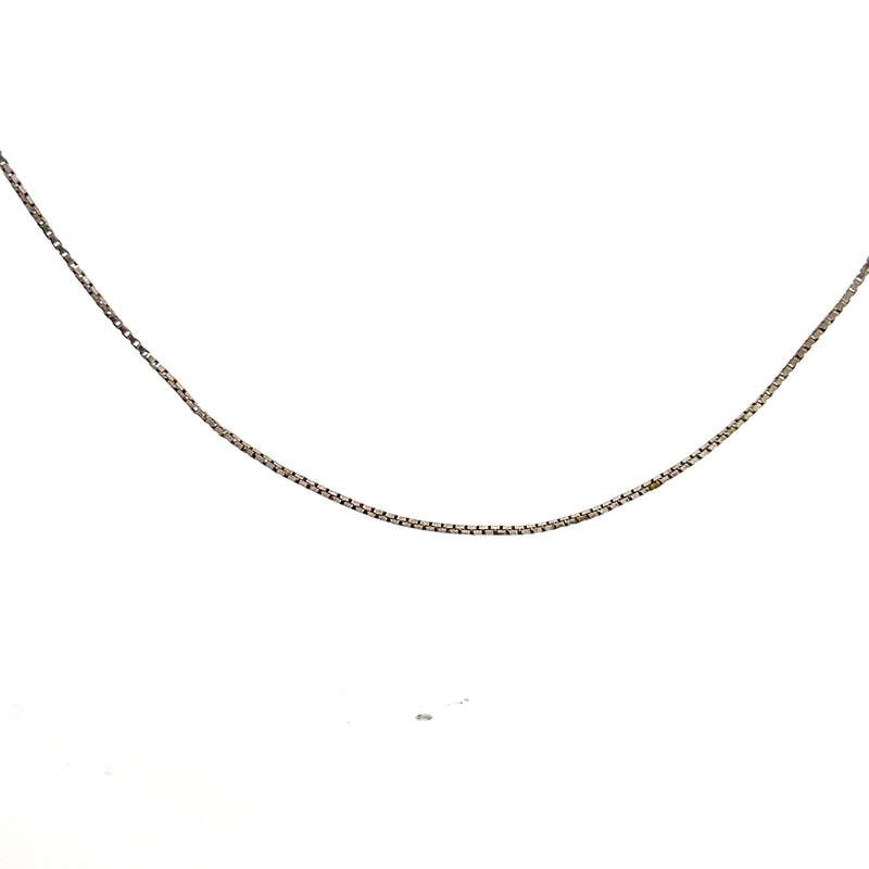 Sterling Silver Box Chain 24"