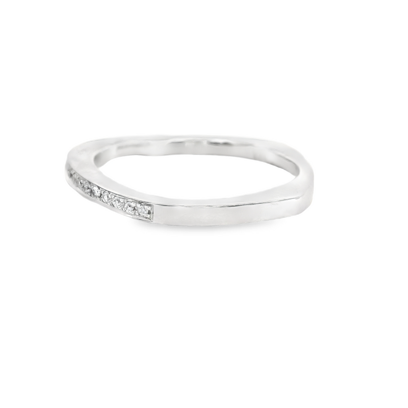 14K WG DIAMOND BAND