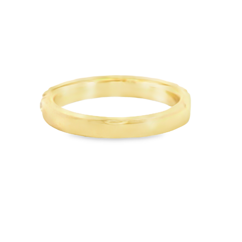 18K YG Diamond Band 0.96 CT TW