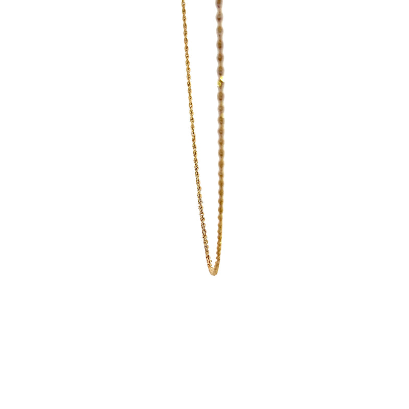 14K YG Rope Chain