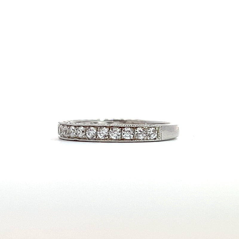 Sterling Silver Multi Row CZ Ring