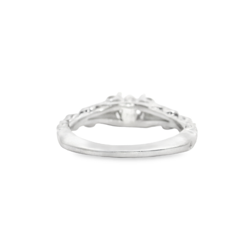 14K WG DIAMOND ENGAGEMENT RING