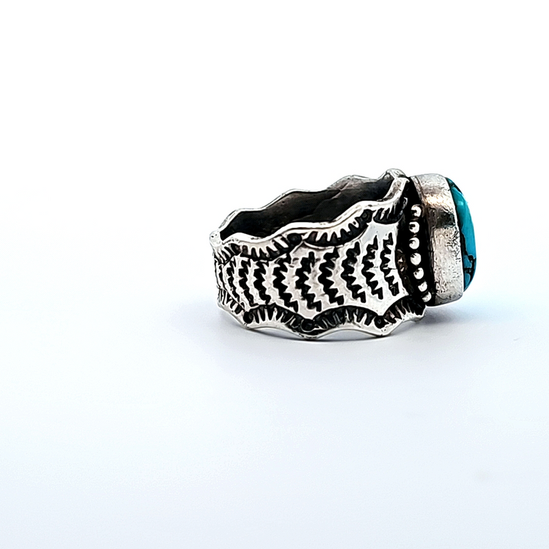Sunshine Reeves Sterling Silver Turquoise Ring