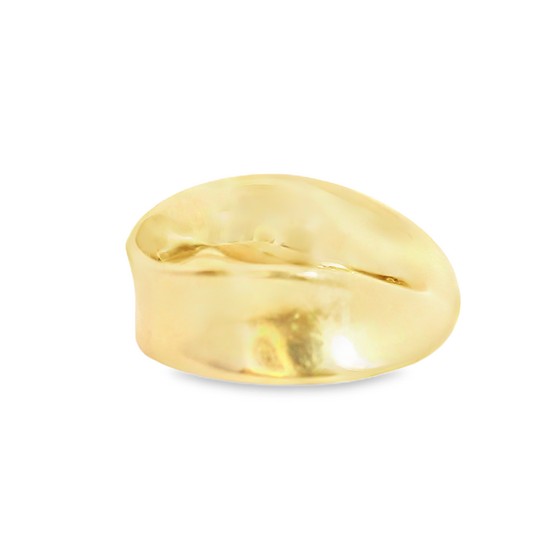 18K YG Georg Jensen Mobius Ring