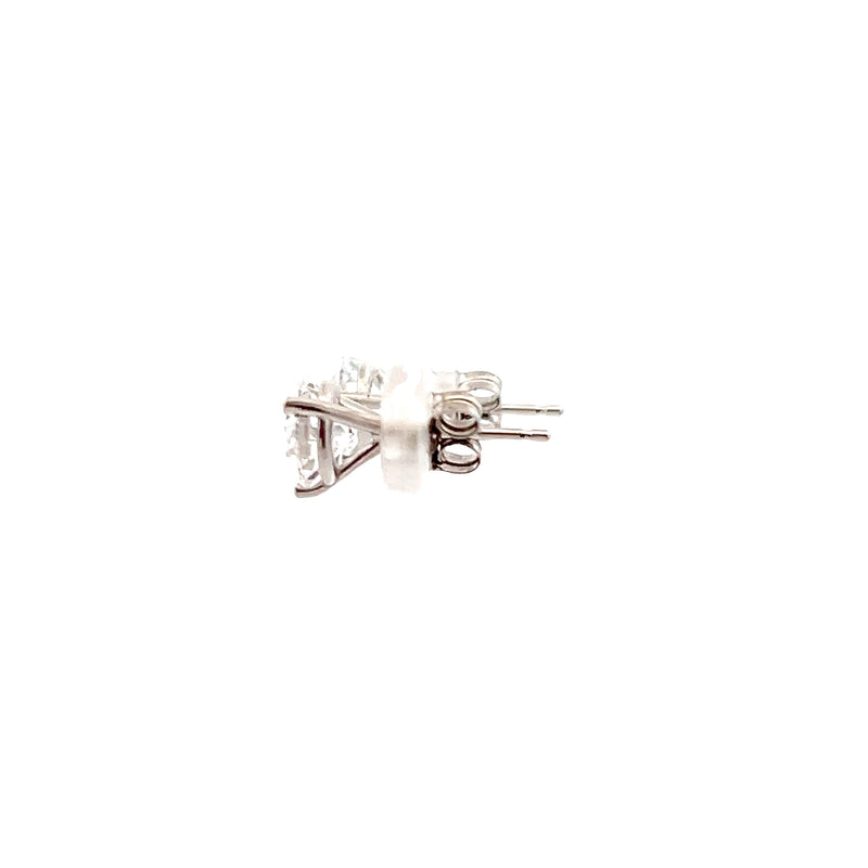 14K WG Lab Grown Diamond Studs 3.03 CT TW