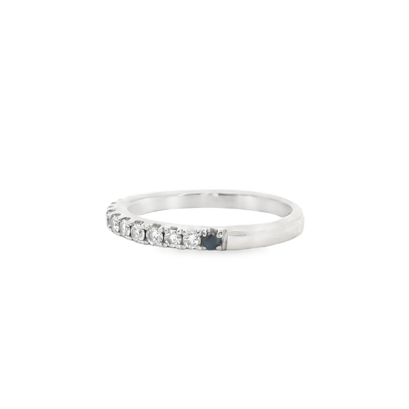 14K WG DIAMOND BAND