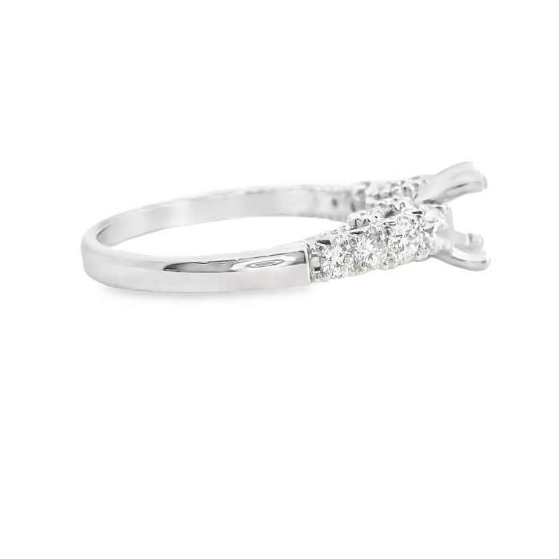 18K WG DIAMOND ENGAGEMENT  RING