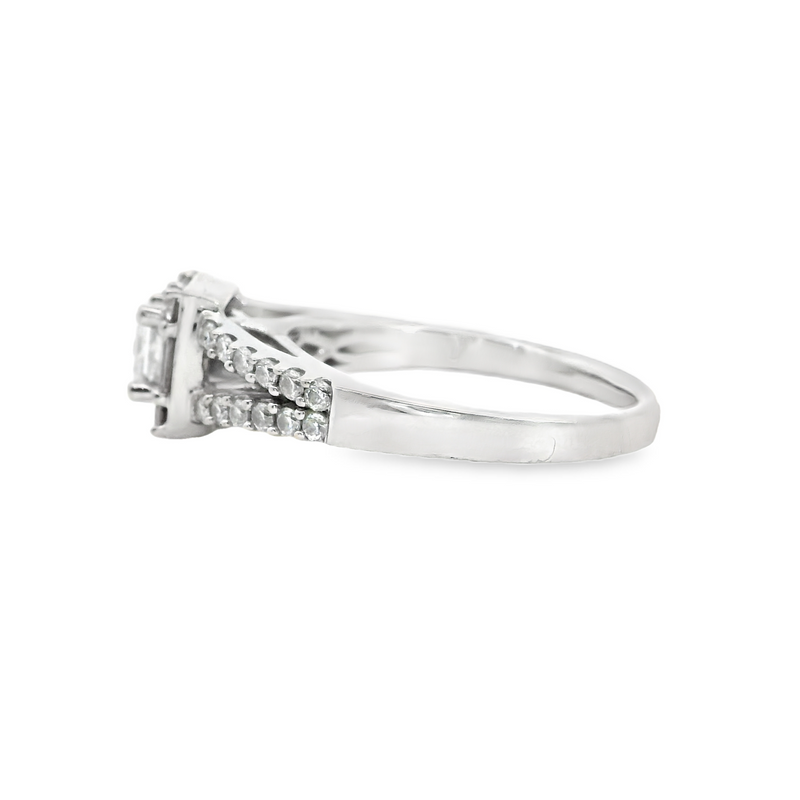 14K WG Diamond Ring