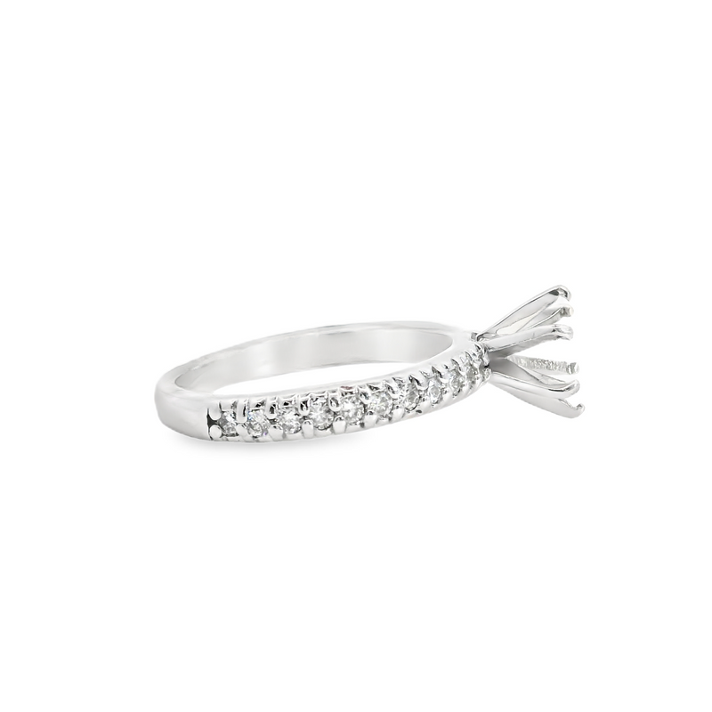 14K WG DIAMOND ENGAGEMENT