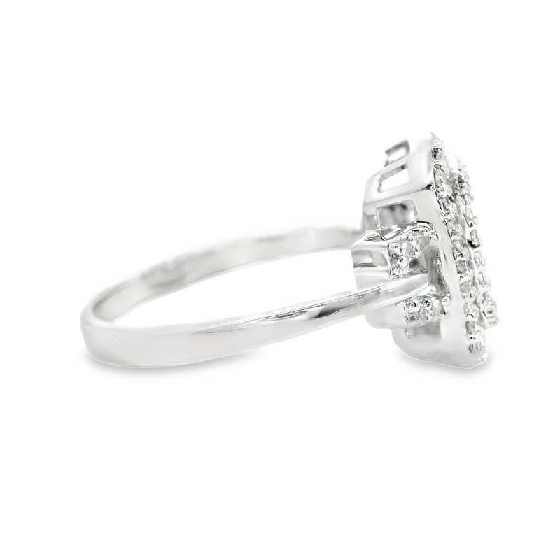14K WG DIAMOND RING