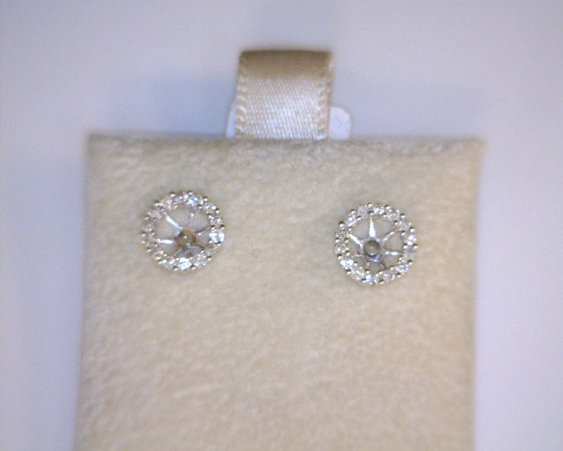 14K WG Diamond Jackets