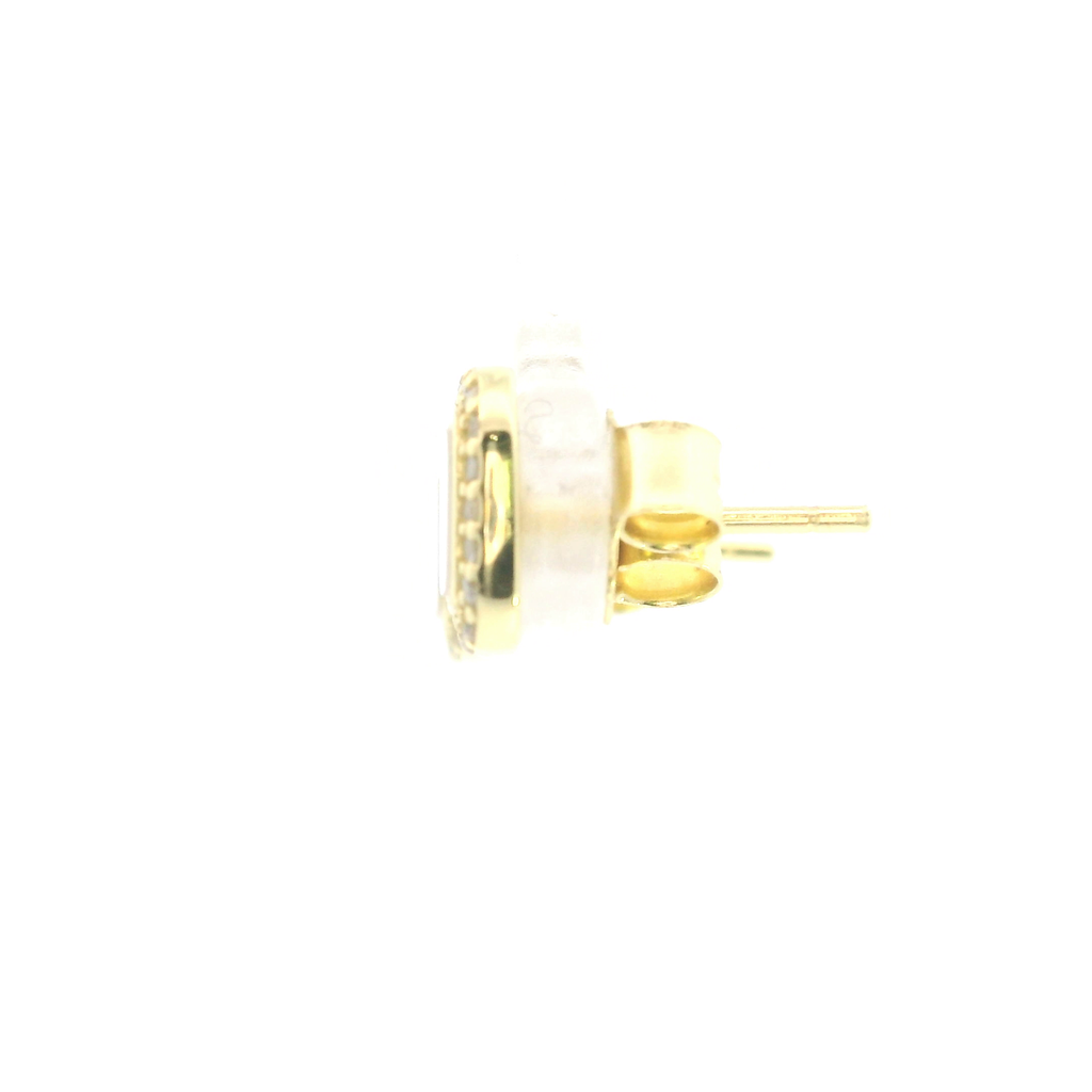 Gold Plated Gemstone Earrings