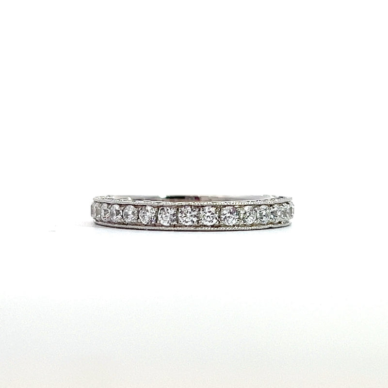 Sterling Silver Multi Row CZ Ring