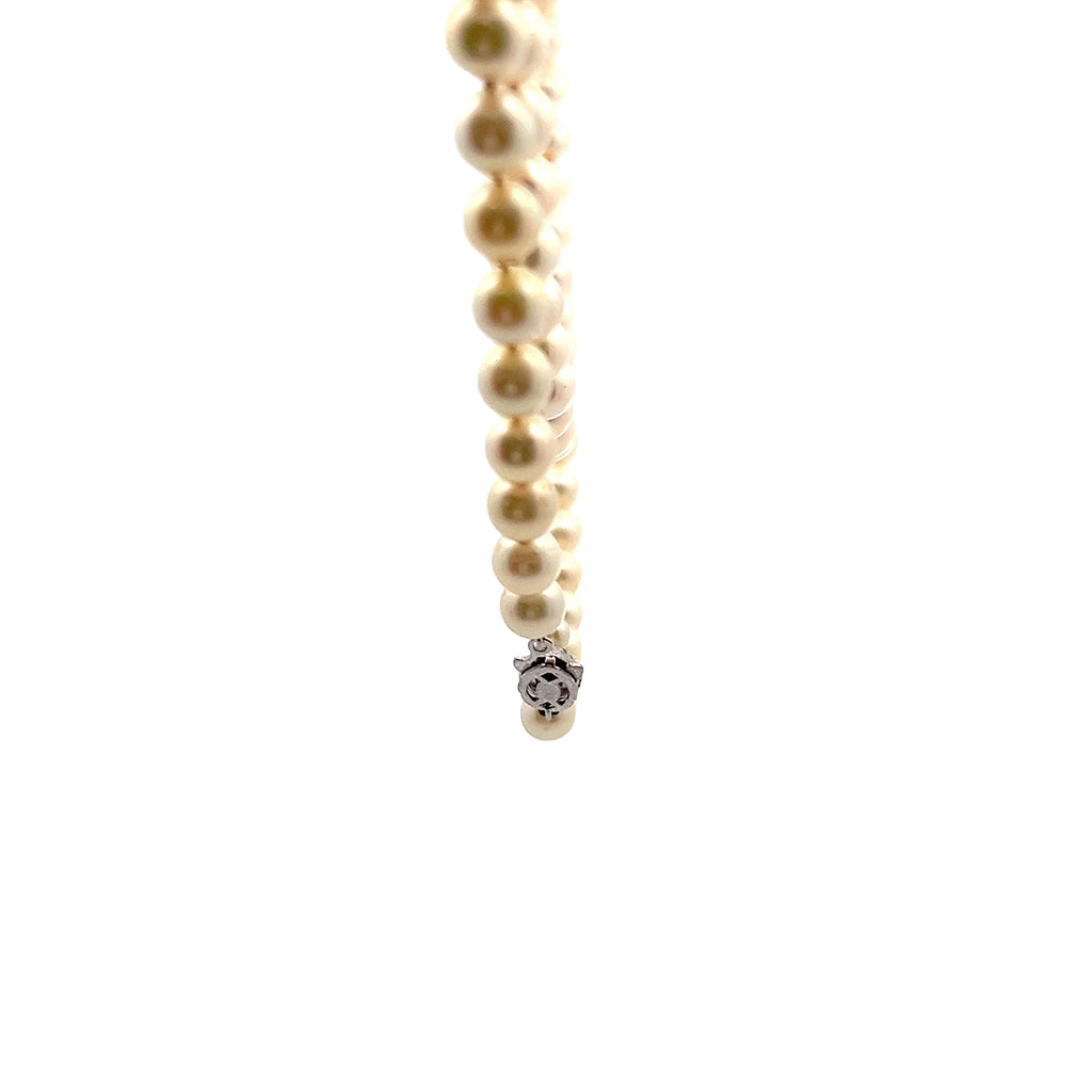 14K YG 25" Pearl Necklace