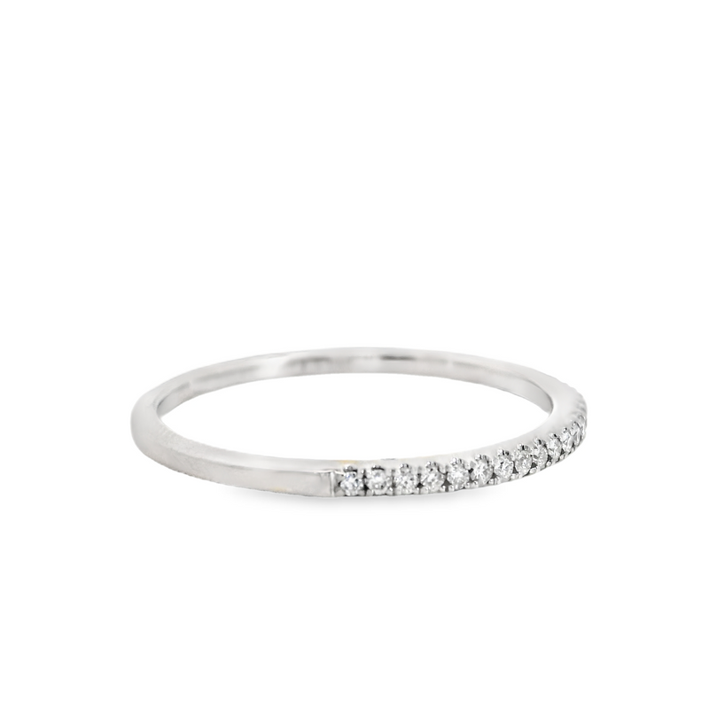 14K WG DIAMOND BAND