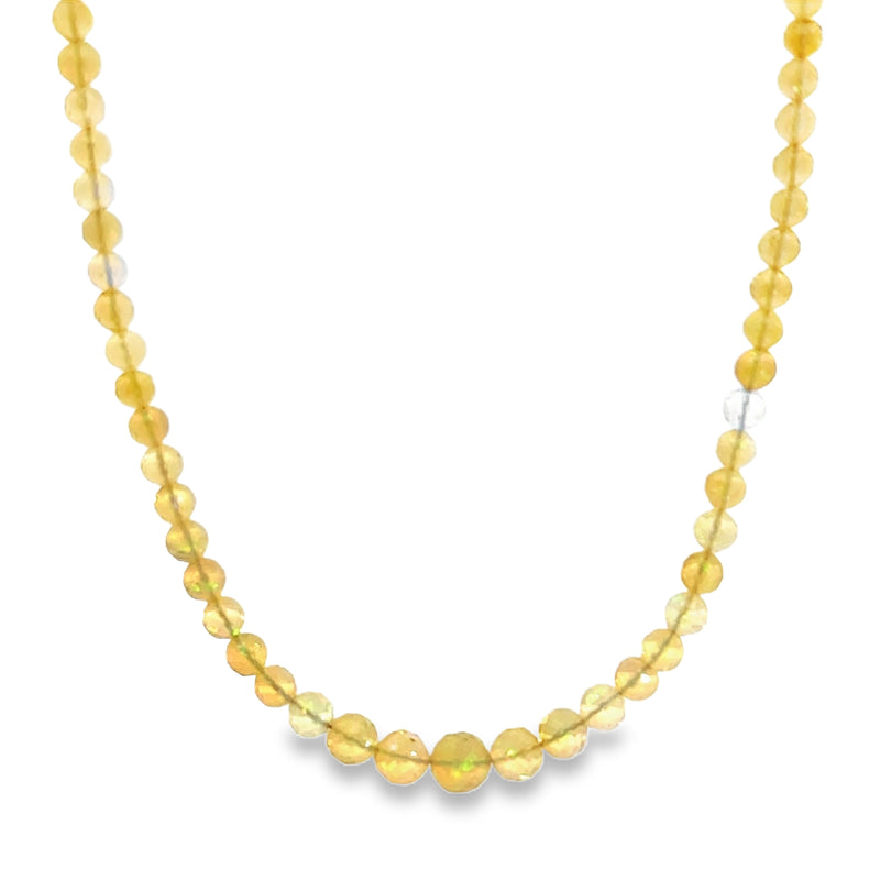 Jay King Faceted Opal Necklace