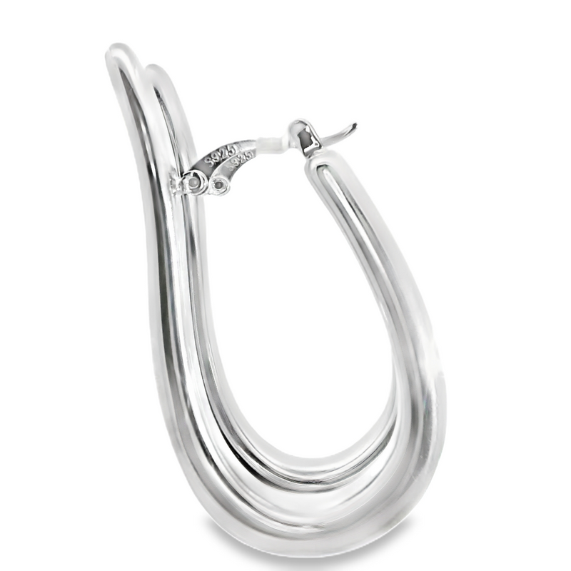 Sterling Silver Hoops