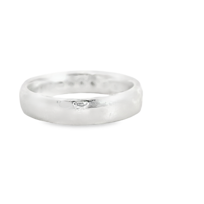 Platinum Channel Set Diamond Band