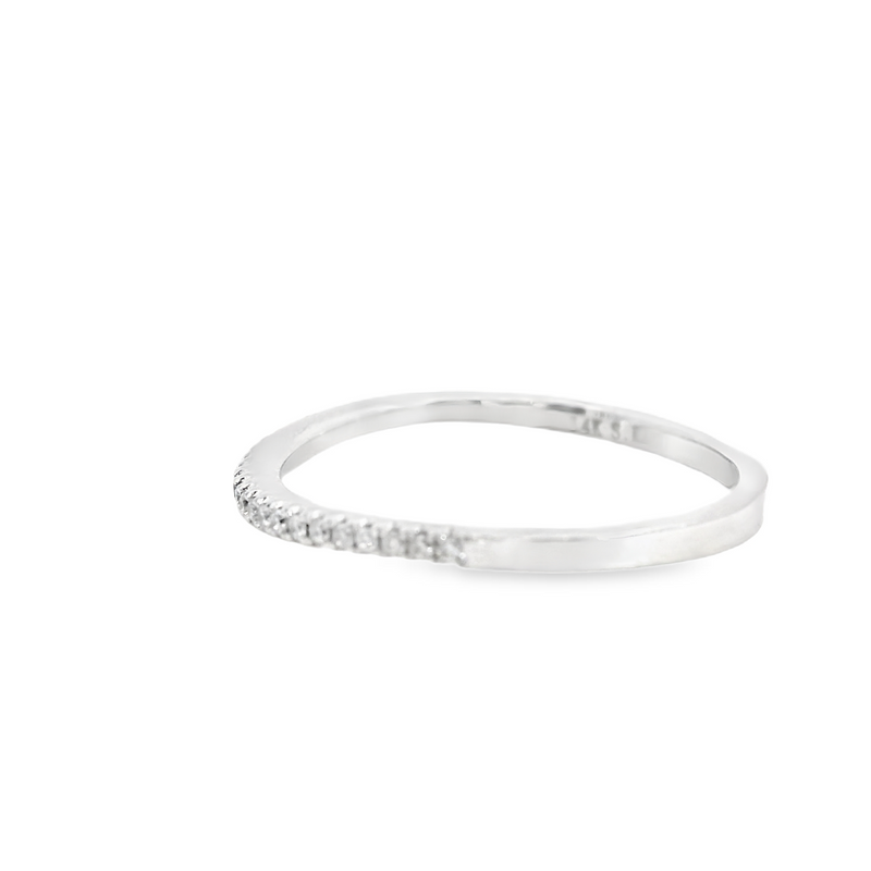 14K WG DIAMOND BAND