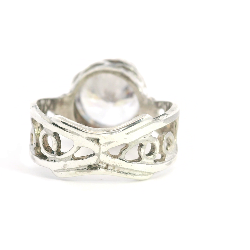 Sterling Silver CZ Ring